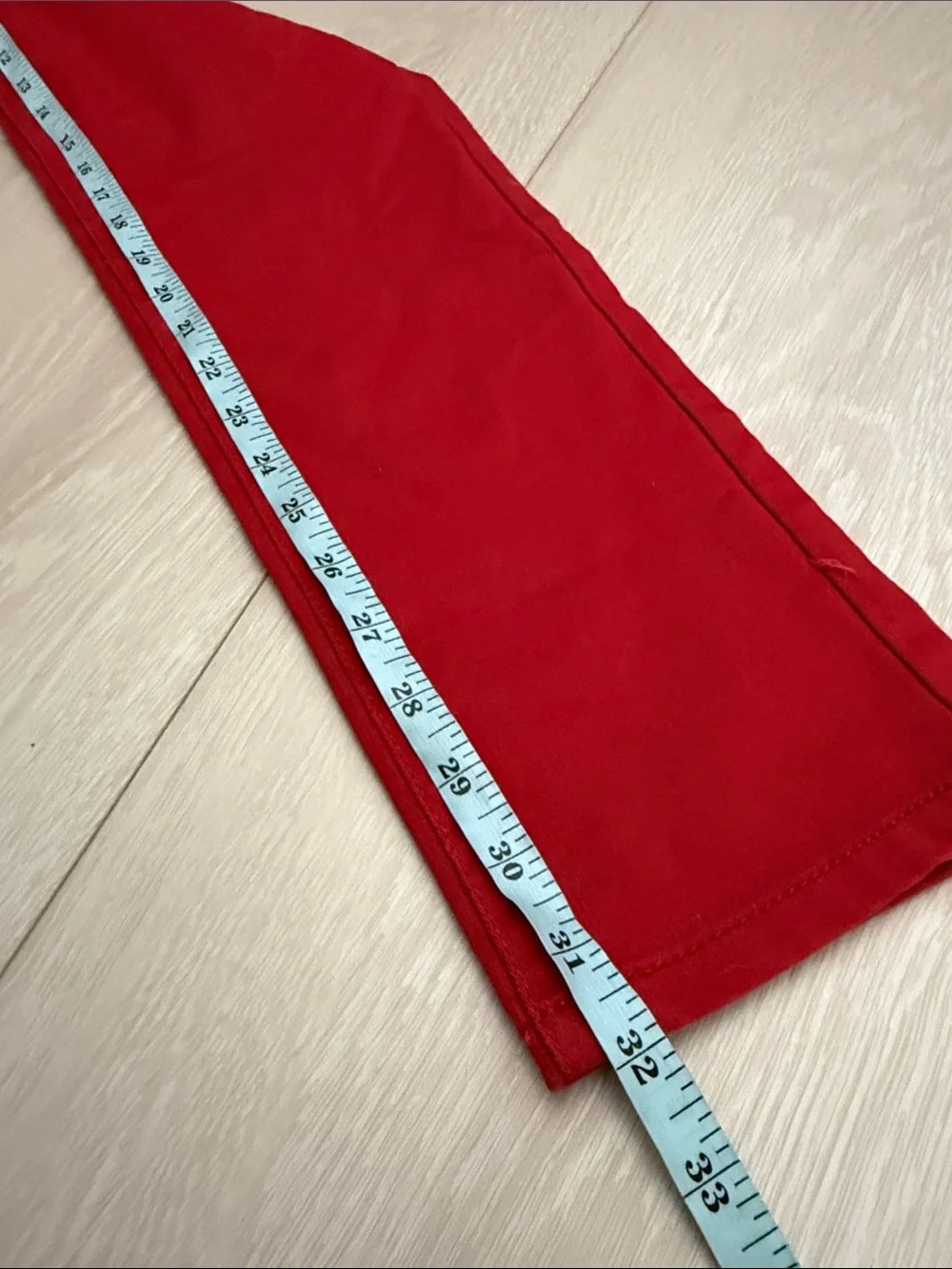 Celebrity Pink Vibrant Red Skinny Jeans